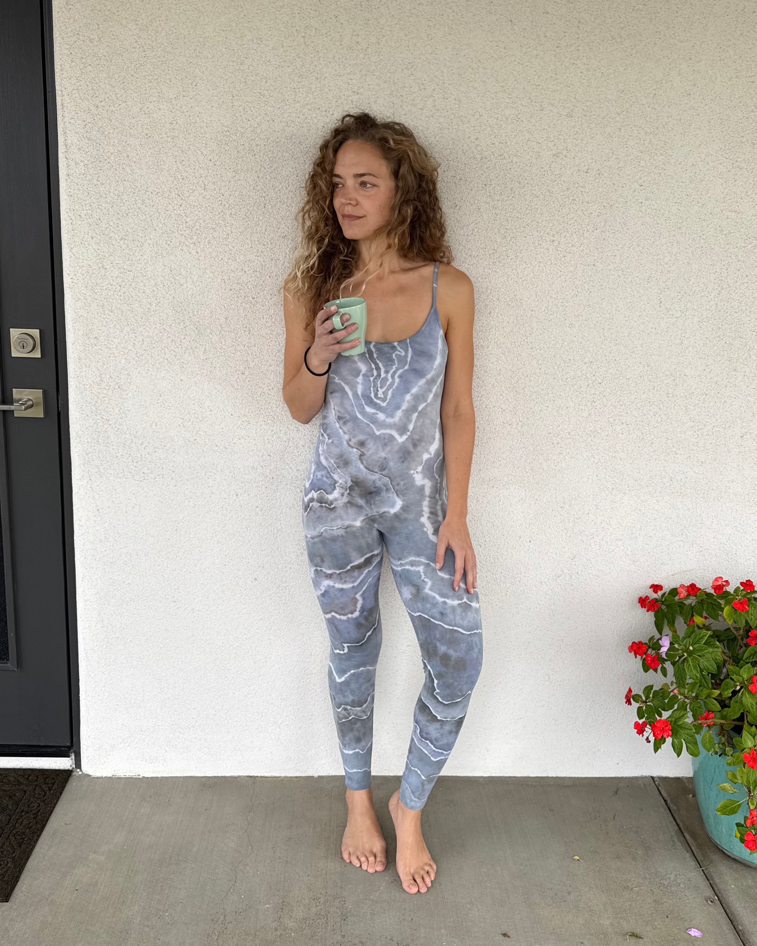 Blue Lace Agate Catsuit (M)