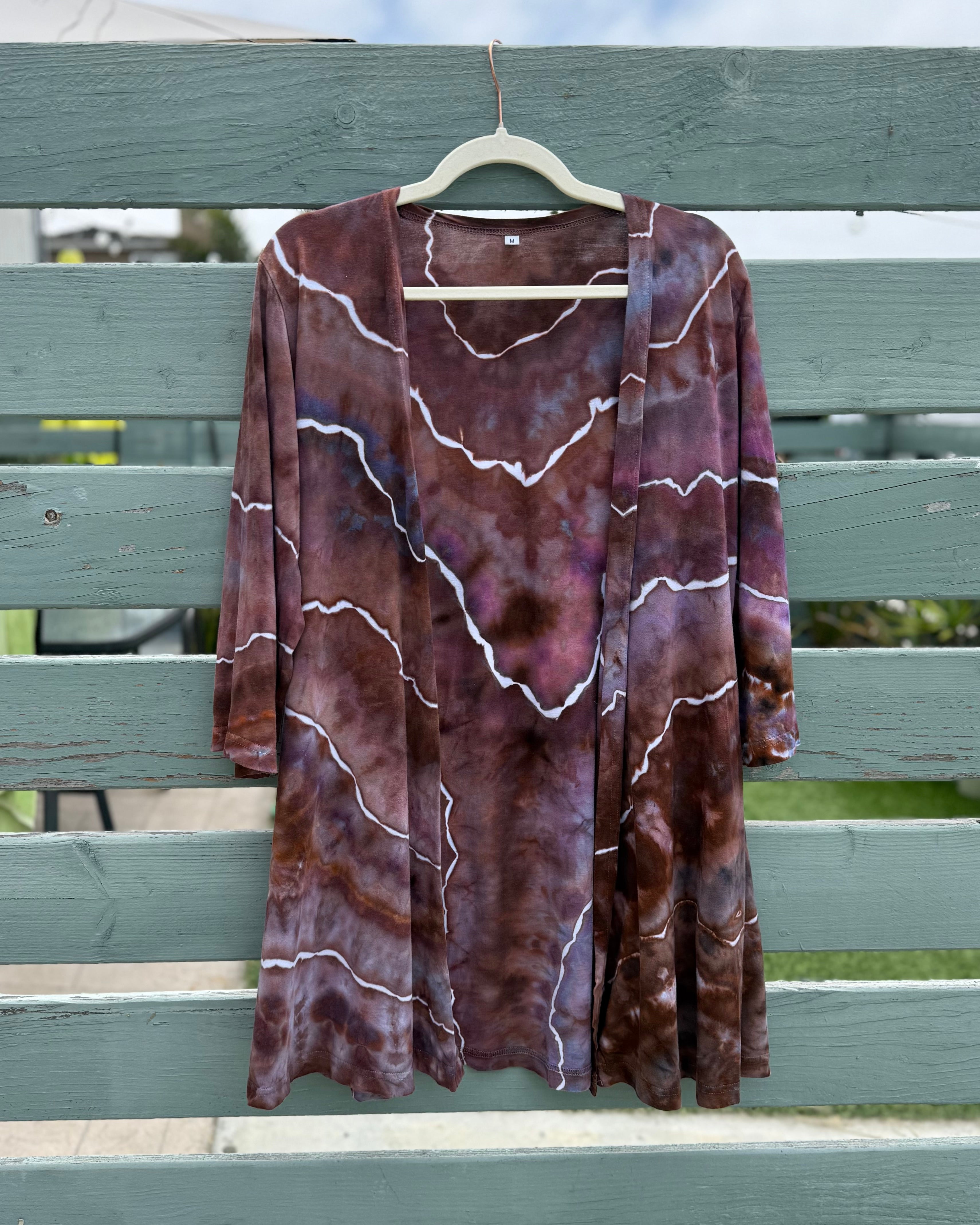 Cacao Amethyst Cardigan (M)