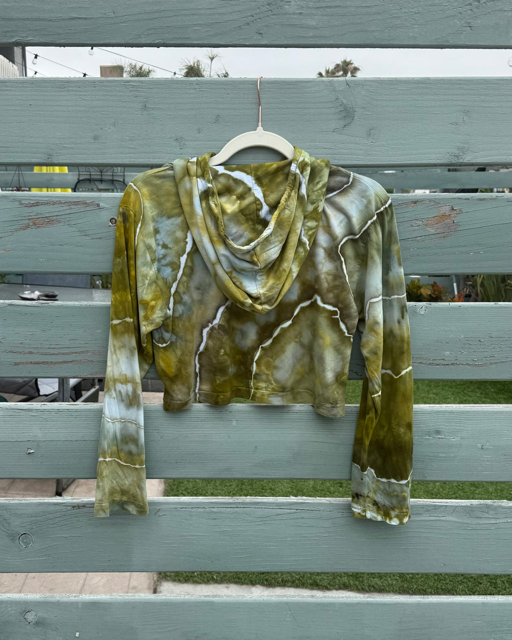 Serpentine Hooded Crop Top (S)
