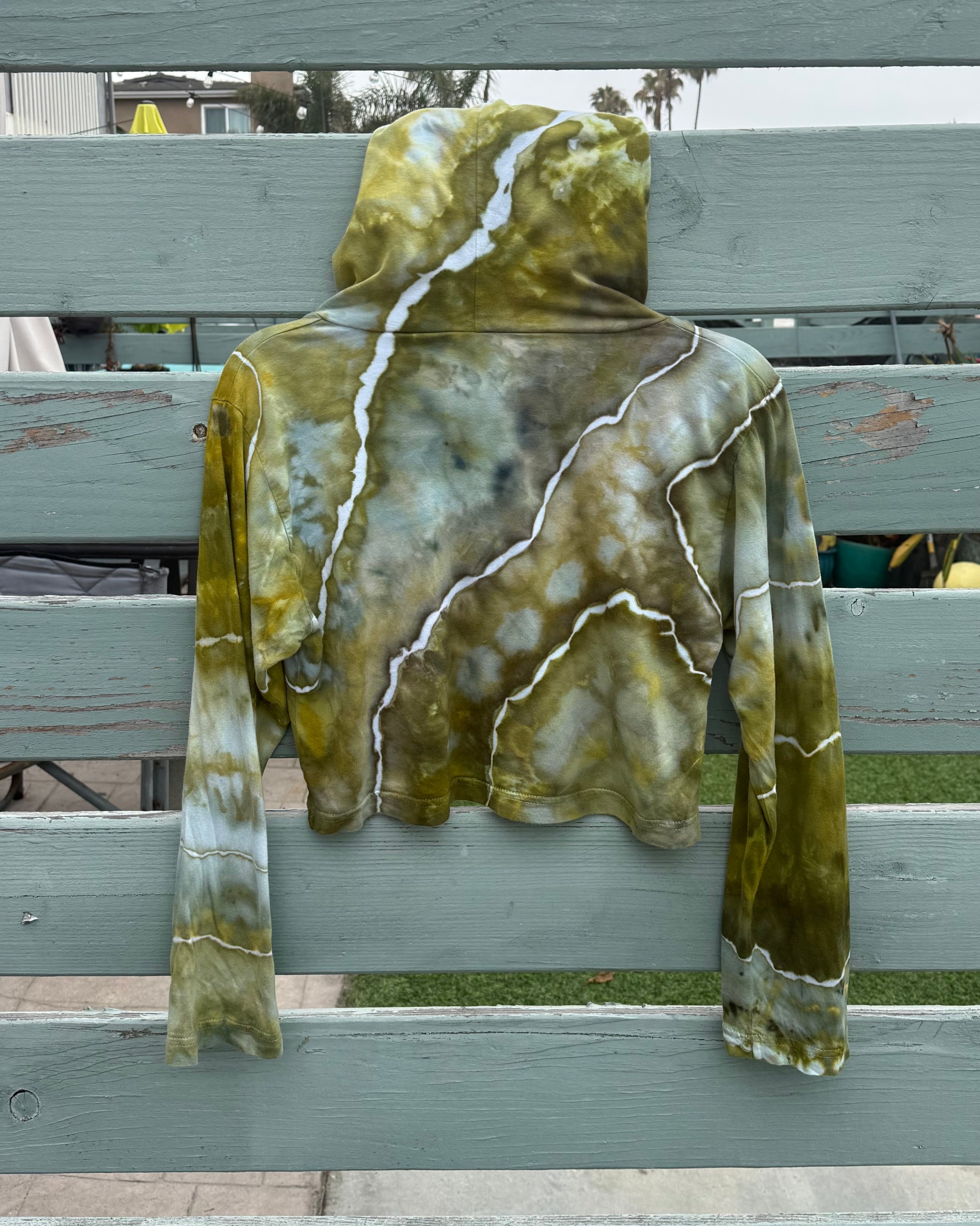 Serpentine Hooded Crop Top (S)