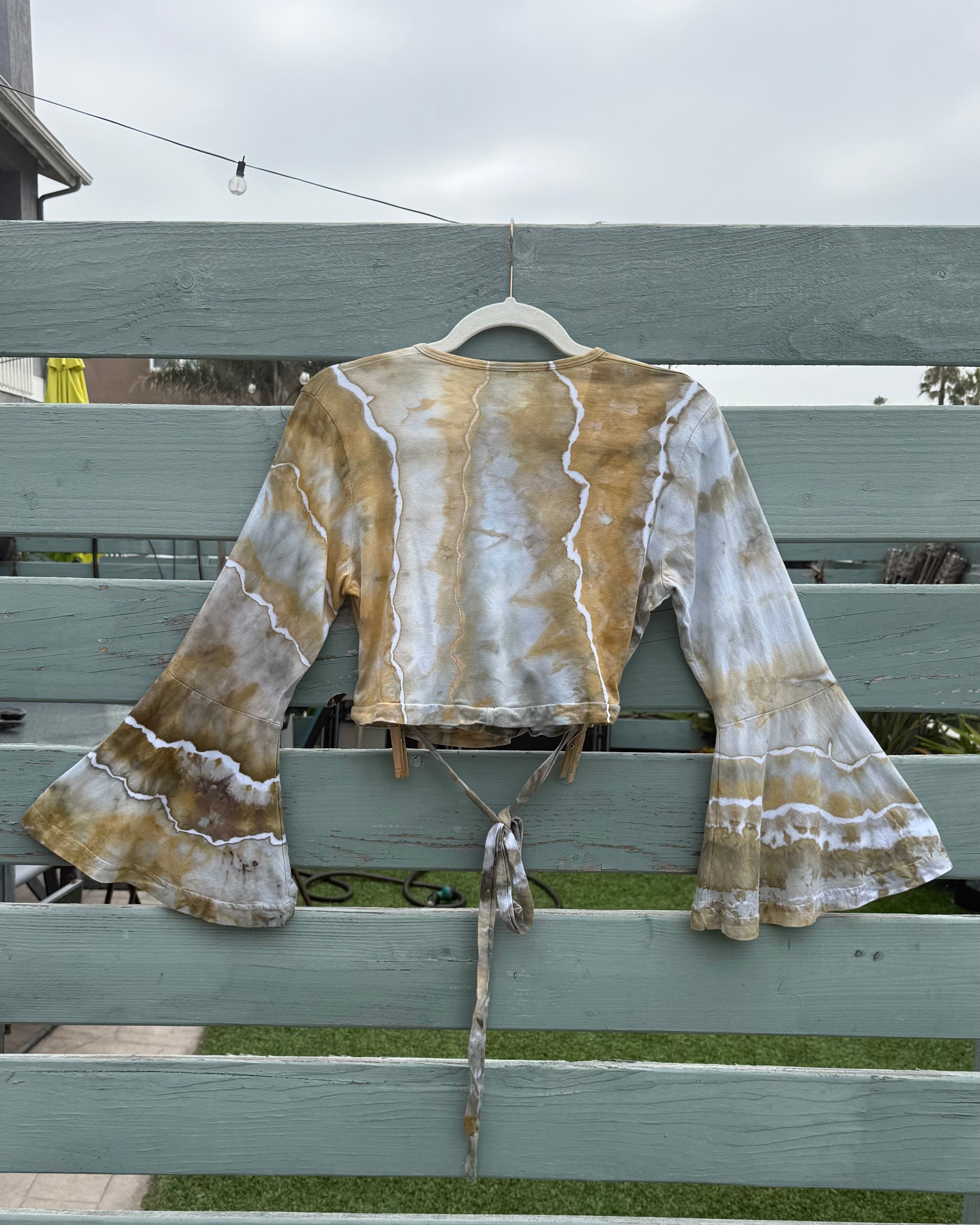 Sandstone Wrap Top (S)